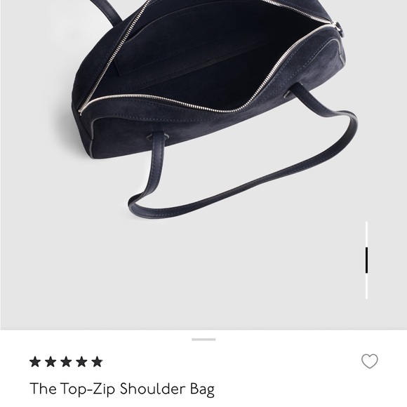 Madewell The Top Zip Suede Shoulder Bag - Picture 5 of 6